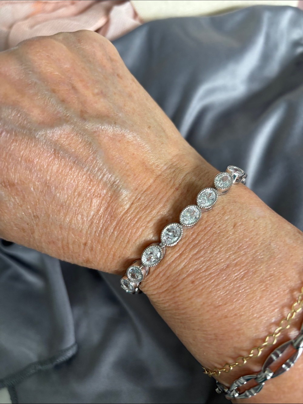 Park Lane Crystal Bracelet - Silver